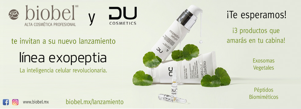 Biobel y DU Cosmetics: lanzamiento línea exopeptia